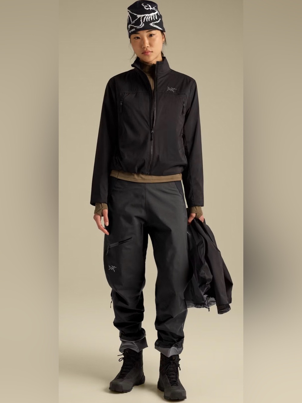 Arcteryx Beta AR Pants Women’s Size 10 Tall Black Gore-Tex Pro Brand New